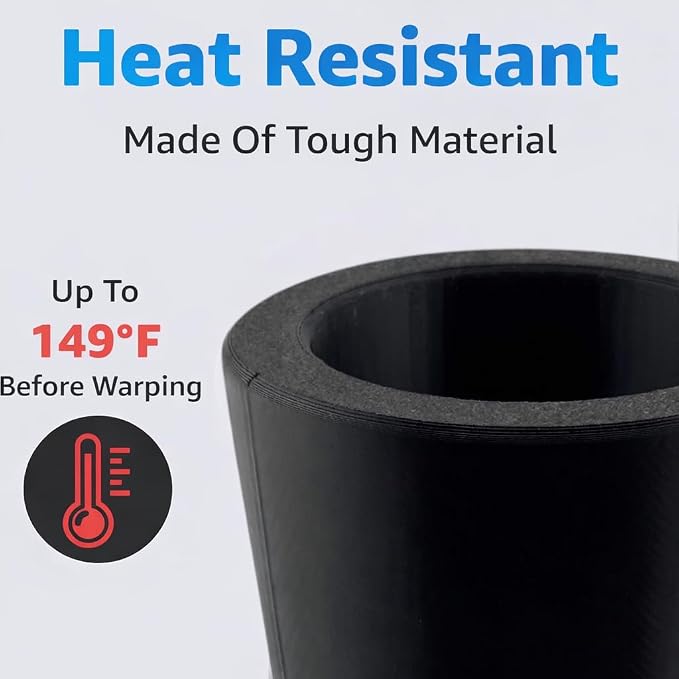 Slim Can Cup Holder Insert Adapter for Car | Fits 8.4oz & 12oz Skinny Cans | Reversible Wiggle-Free Design | Heat-Resistant | Compatible with Skinny Energy Drinks