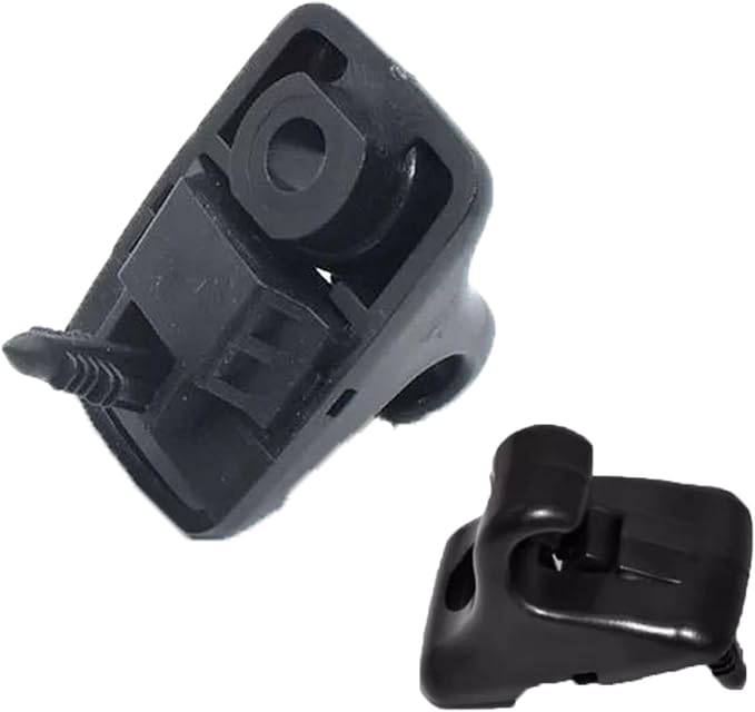 2pcs 85235-B1000 Sun Visor Retainer Clip Holder Hook Support Fastener Bracket BlackCompatible with H-yundai E-lantra S-onata Getz 2017-2023 (Black)