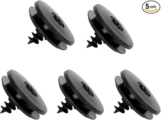ZIMISI 5 Sets Car Floor Mat Clips, Non-Slip Carpet Fixers, Automotive Fastener Carpet Clips, Car Floor Mat Retaining Clip Replacement for #3D0-864-851-B41 3D0-061-795-B41 (5PCS)