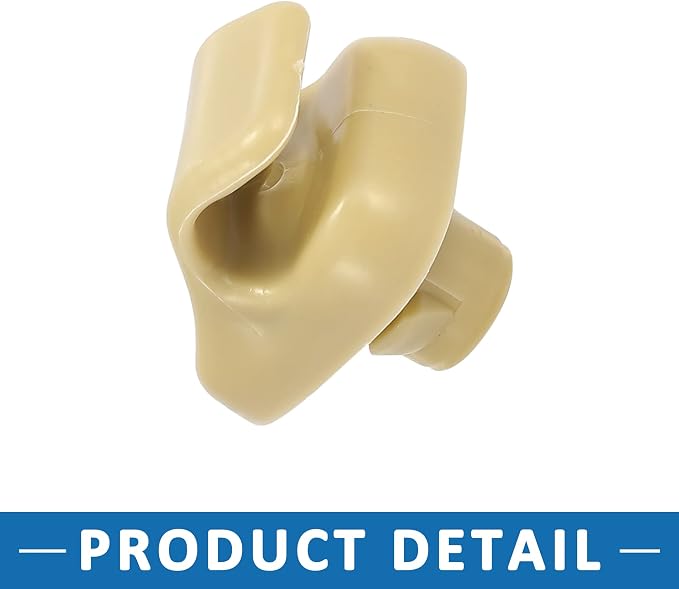 Sun Visor Clip 88217-S04-003ZA for Honda Civic 1996-2008 2pcs Plastic Beige