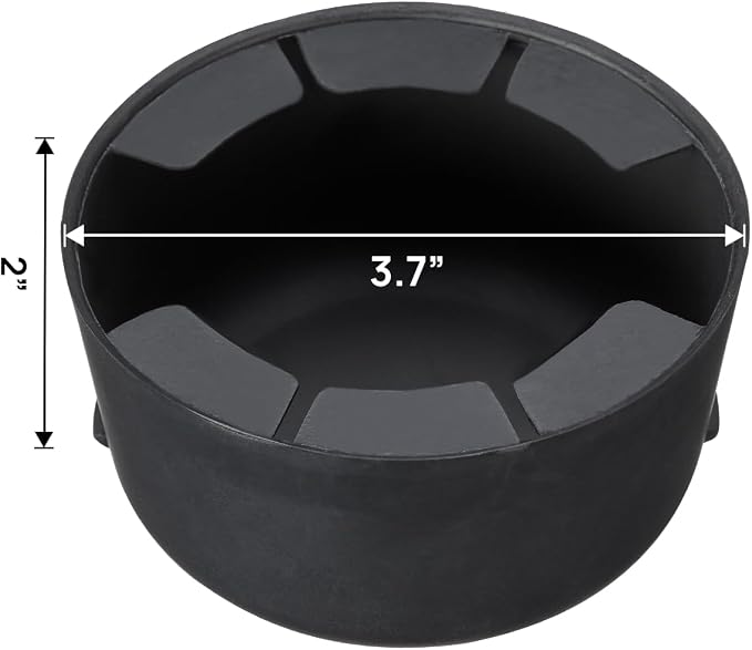 JOYTUTUS Cup Holder Insert 3" & 3.7" Compatible with Chevy Trailblazer 2002-2009, GMC Envoy 2002-2009 Replaces 89039691 88986013