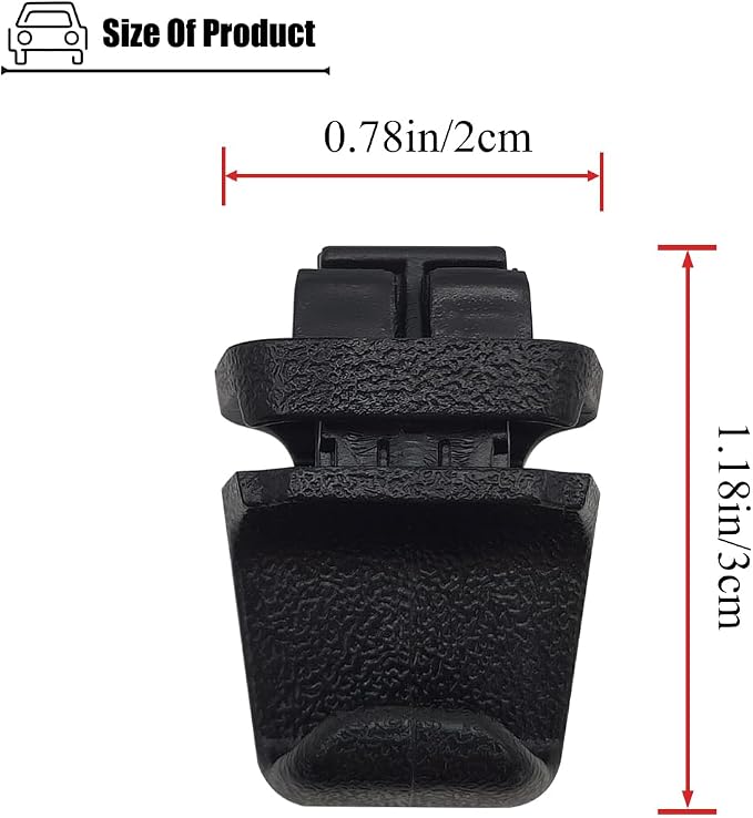 4PCS Rear Door Curtain Hooks Compatible with Hyundai Sonata 2020-2023, for Kia Telluride 2020-2025, Sun Shade Curtain Clips for 83917L1000