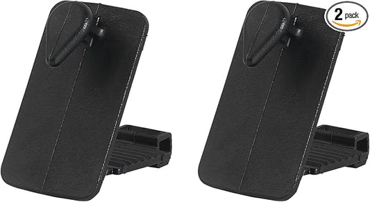 Floor Mat Retainer Clips (2 Pcs) | Compatible with Ford Dodge Ram Lincoln Chrysler Jeep Mercury and More Vehicles Carpet Fixing Clip Hooks | Replacement 45186 1W6Z-76130A83-AA 68079236AA