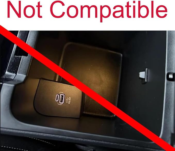 Center Console Armrest Organizer Compatible With 2022-2025 Jeep Grand Cherokee