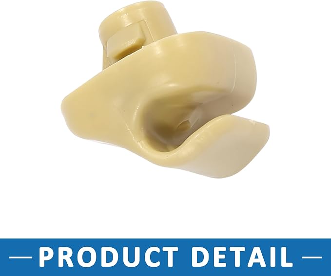 Sun Visor Clip 88217-S04-003ZA for Honda Civic 1996-2008 2pcs Plastic Beige