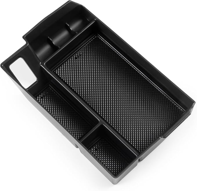 JYCDC Center Console Organizer Tray Compatible with 2021-2026 Toyota Sienna,Armrest Box Secondary Storage Tray Coin Container ABS Plastic