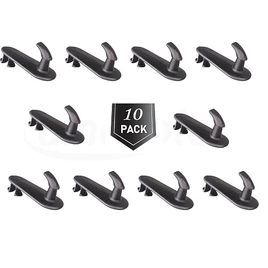 amavler Car Floor Mat Clips Aftermarket Replacement Parts Fit for Infiniti Carpet Holders Fixing Clamps Hooks Retainer Retention Cargo Fastener.(10 Pcs)