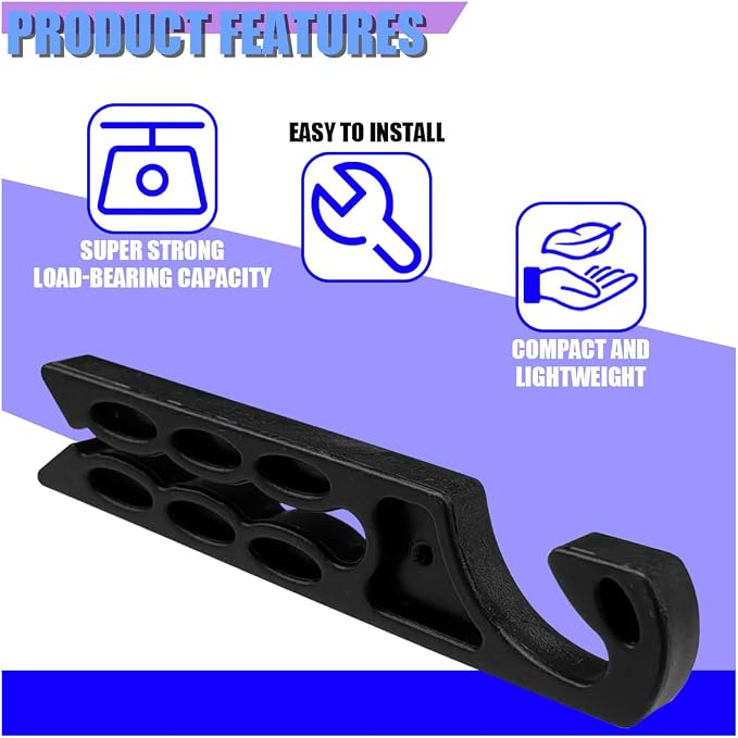 Car Air Vent Hook Hanger, Multifunctional Automotive A/C Vent Storage Organizer, Mini Vehicle Interior Phone Holder Accessories for Earphone Cable, Key, Sunglass, Bag(2PCS)
