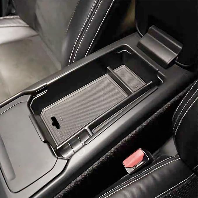 For Volvo Accessories Insert Armrest Tray Center Console Organizer, （2019-2026） xc40 Middle Console Organizer Tray, Storage Box (XC40 Box)