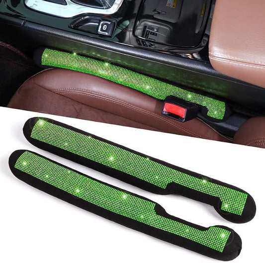 ToBeQueen Car Seat Gap Filler, Interior Accessories for Car SUV Truck, Grass Green