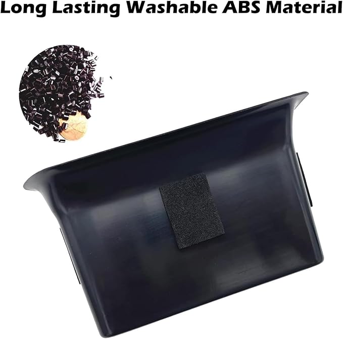 Compatible with VW Atlas and Cross Sport 2018 2019 2020 2021 2022 2023 Accessories Door Grab Handle Storage Box Organizer Tray (Not fit for 2024)