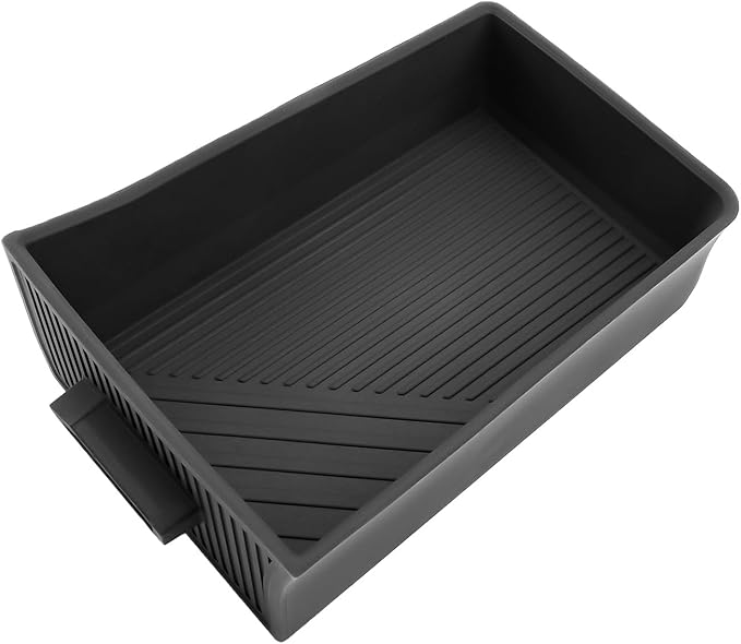 SKTU 2026 RAV4 Wireless Charging Drawer Storage Box for 2026+ Toyota RAV4 (LE/SE/XLE Premium/Woodland/XSE/Limited) Drawer Storage Box Toyota RAV4 2026 Accessories Rubber Drawer Console Organizer