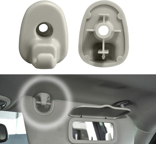 2Pcs Car Sun Visor Clip, Compatible With Jeep Liberty 2005-2012 and Dodge Nitro 2008-2012, Upgraded Car Interior Sunscreen Holder Hook, Automobile Visor Accessories