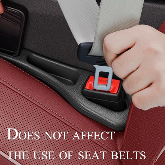 Car Seat Gap Filler Organizer Compatible with Honda CR-V CRV Accessories Seat Gap Plug Blocker with Storage Slot Non-Slip Car Cup Holder Coaster Black