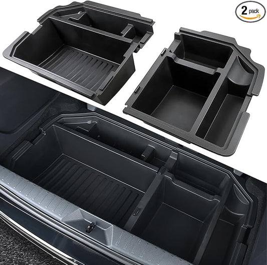 2021-2026 Toyota Sienna Trunk Organizer, Insert Cargo Rear Hatch Storage Boxs fit Sienna Accessories