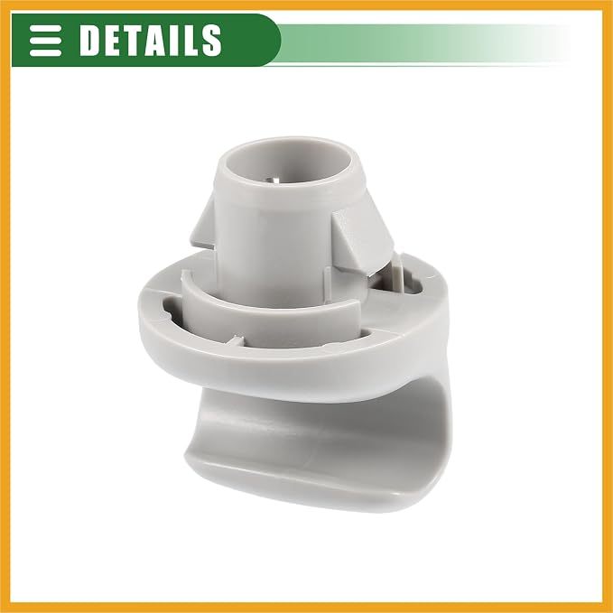 Car Sun Visor Holder Clip, Sun Visor Bracket Hook Clips Hanger, for Nissan Sentra 2015-2019, Plastic, No.96409CG000, Gray, 2pcs Replacement