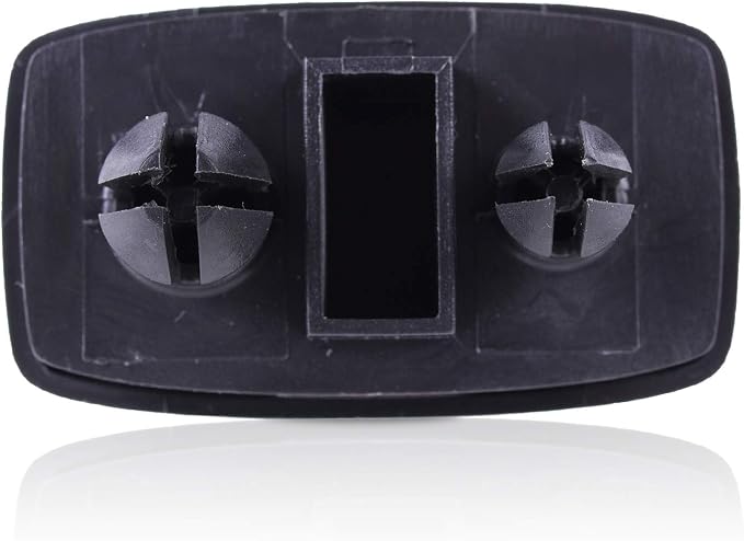 runmade Sun Visor Hook Clip Bracket Black New Interior Compatible with Audi A6 C6 VW Passat B7 Polo