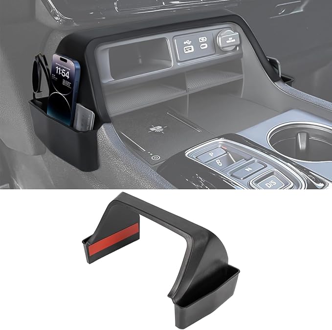 Center Console Organizer Compatible with 2023 2024 2025 2026 Honda Pilot 2026 Passport Gear Shift Console Side Tray Box Interior Accessories