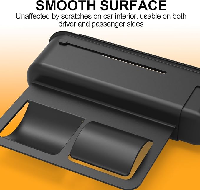 Car Seat Gap Filler Organizer, Expandable Seat Gap Filler with Storage Slot, Anti-Drop Car Seat Gap Organizer for Phone, Keys, Wallet, Universal Fit for Car SUV Truck