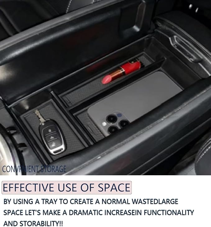 Center Console Storage Insert Box Organizer Tray Compatible with Mercedes-Benz G W464 Accessories 2019-2025