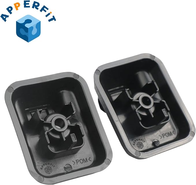 Sun Visor Clip Retainer Holder (Black) w/Screws for Sunvisor Panel Driver & Passenger Side AL3Z-1504132-AC Compatible with Ford F150 2009-2014 Visor Mount Accessories
