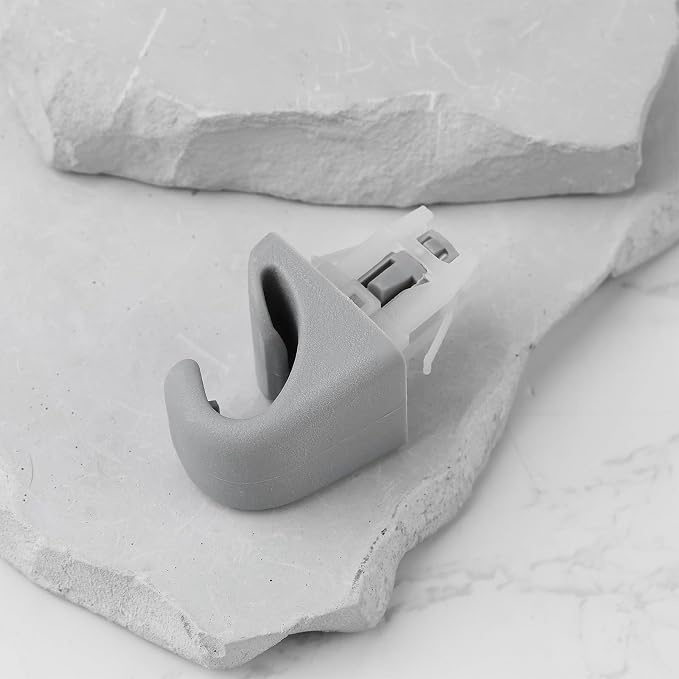 2PCS Car Sun Visor Clip Hook Bracket 74348-06030 Compatible with Camry 2002-2008 Compatible with Corolla 2003-2008