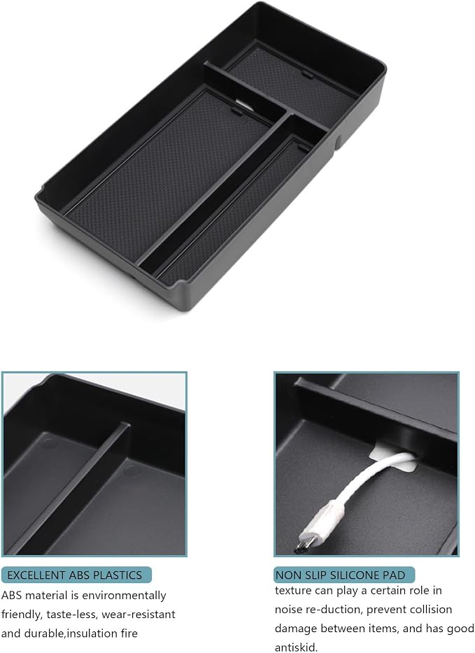 Center Console Storage Insert Box Organizer Tray Compatible with Mercedes-Benz G W464 Accessories 2019-2025