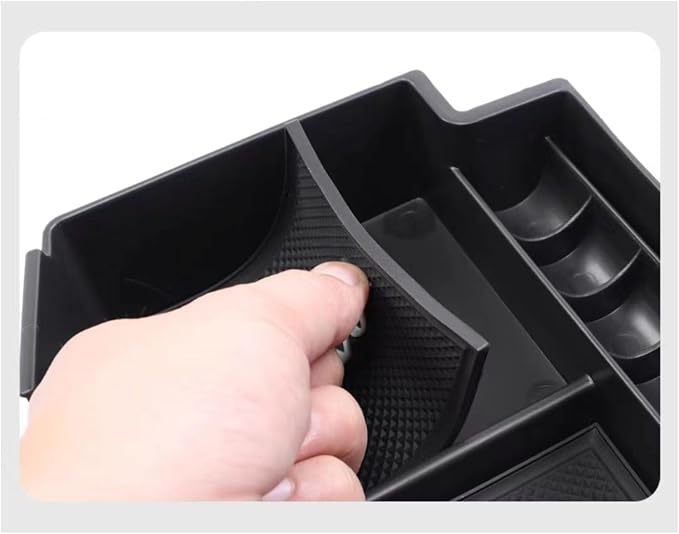 For Volvo Accessories Insert Armrest Tray Center Console Organizer, （2018-2026） xc60 （2015-2026） XC90 S90 S60 V60 V90 Middle Console Organizer Tray, Storage Box (XC90 XC60 S60 Box)