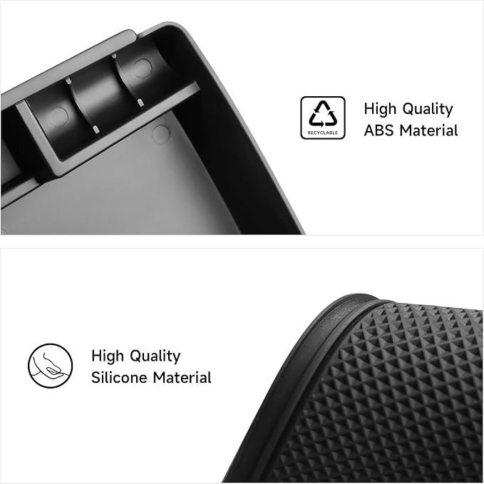 Center Console Organizer Compatible with Kia Sportage & KX5 2022 2021 2020 2019 2018 2017 Accessories Black ABS Plastic Material Armrest Secondary Storage Box