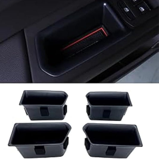 Compatible with VW Atlas and Cross Sport 2018 2019 2020 2021 2022 2023 Accessories Door Grab Handle Storage Box Organizer Tray (Not fit for 2024)