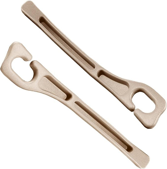 2PCS Car Seat Gap Filler Organizer, Upgrade Car Gap Filler with Fill and Storage Function for Storing Phones Keys Cards, Universal No Drop Seat Guard for Cars (Beige)