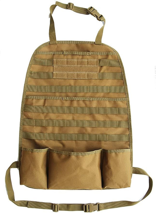 Tactical Scorpion Gear MOLLE Vehicle Panel Universal Fit Car Seat Tactical Organizer Cover Protector - Selection Choices