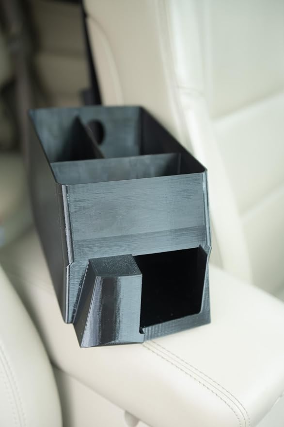 Armrest Organizer Compatible with 2014-2021 Jeep Grand Cherokee Full Size Console Accessory
