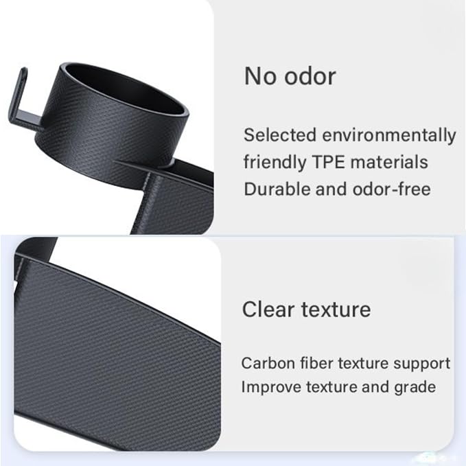 Car Seat Gap Filler Organizer 2 Pack, 4-in-1 Universal Car Seat Gap Plug with Cup Holder & Storage Hook, Front Seat Console Gap Stopper Prevents Dropping, Fits Most Cars SUVs Trucks (Black)