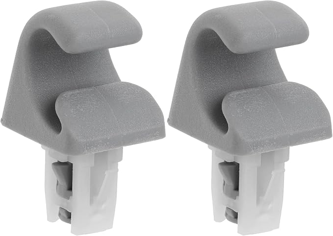 2PCS Car Sun Visor Clip Hook Bracket 74348-06030 Compatible with Camry 2002-2008 Compatible with Corolla 2003-2008