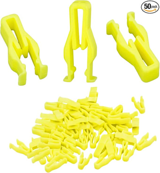 40PCS Switch Bezel Clip, Car Retainer Clips, Interior Trim Console Dash Panel Switch Bezel Door Side Trunk Plastic Retainer Fitting Fastener Clip Fit for Most Vehicles, Replaces OEM #9046710203