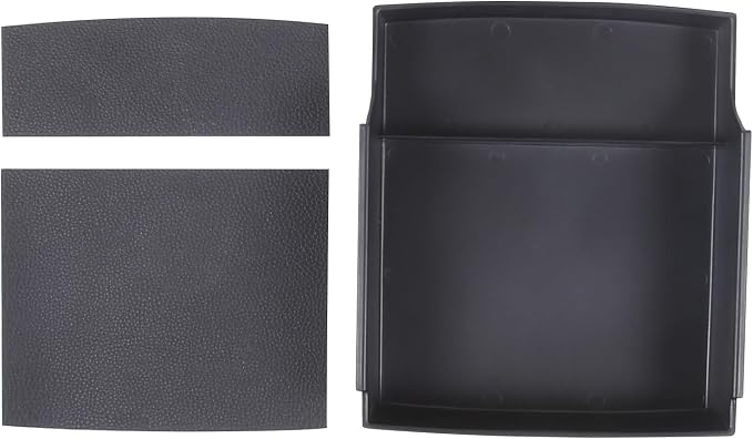 Aunginsy Car Armrest Box Storage Box Compatible with Ford Maverick 2022-2025 2026, Truck Center Console Organizer Tray Armrest Storage Accessory Container Storage Box With Mat ABS Interior Accessories