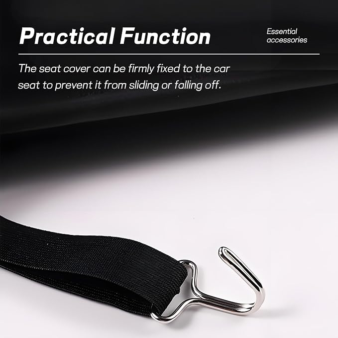 20PCS Car Seat Cover Hooks, Metal Automotive Seat Pad Fixing Hanger Locking Clip, Fixing Hook Fastener for Vehicle Seats Covers Installation Replacements, Car Accessories (0.98 Inch)