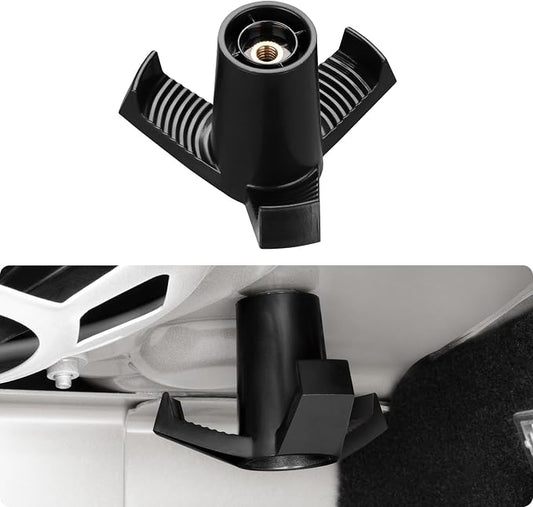 BASENOR 2026 Tesla Model 3 Trunk Grocery Bag Hook Trunk Hook [Proprietary Design] for Model 3 Highland Interior Accessories 2017-2026 Black (Standard/Premium/Performance)