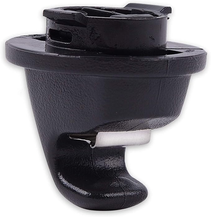 runmade Interior Black Sun Visor Hook Clip Bracket 5G0857561B Replacement for VW Volkswagen Golf MK7 MK 7 2013-2017