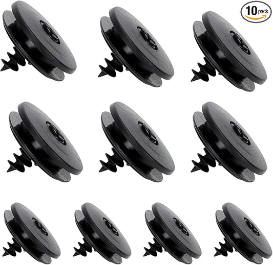 ZIMISI 10 Sets Car Floor Mat Clips, Non-Slip Carpet Fixers, Automotive Fastener Carpet Clips, Car Floor Mat Retaining Clip Replacement for #3D0-864-851-B41 3D0-061-795-B41 (10PCS)