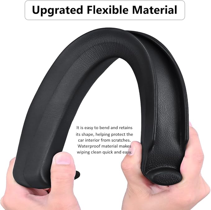 Car Seat Gap Filler Set of 2, Soft Multifunctional Seat Side Gap Filler Plug Strip with Organizer & Hook Function, 3in1 Gap Stopper Universal Fit Car SUV Truck Fill The Gap Between Seat & Console