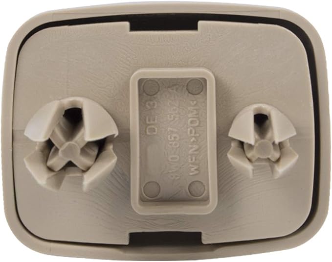 runmade Interior Sun Visor Hook Clip Bracket Replacement for Audi A1 A3 A4 A5 Q3 Q5 Dark Beige 8E0 857 562