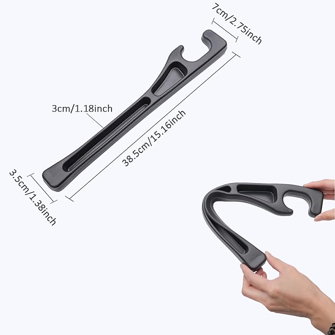 2 Pack Car Seat Gap Filler with Dual Slot Design, 2025 New No Drop Seat Guard for Cars SUV Trucks, Car Accessories Interior Prevent Stop Cellphone Wallet Keys Coins and Card from Dropping