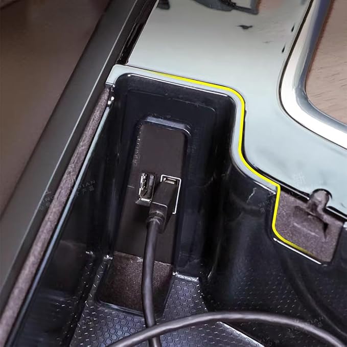 For Volvo Accessories Insert Armrest Tray Center Console Organizer, 2026 xc60 2026 XC90 Middle Console Organizer Tray, Storage Box (2018-2026 XC60 Black Storage box)