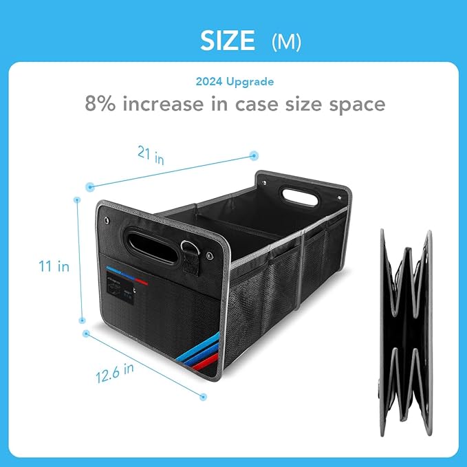 Car Trunk Organizer, Waterproof Collapsible Portable Multipurpose Storage Box, Tool Grocery bag organizer, Organizer For X1 X3 X5 E30 Suv Garage Home