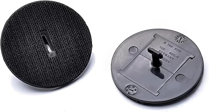 OTUAYAUTO 4PCS Floor Mat Fastener - Replacement for BMW Carmats Fixation Clips with T-Hook Anchor for Velour Carpet