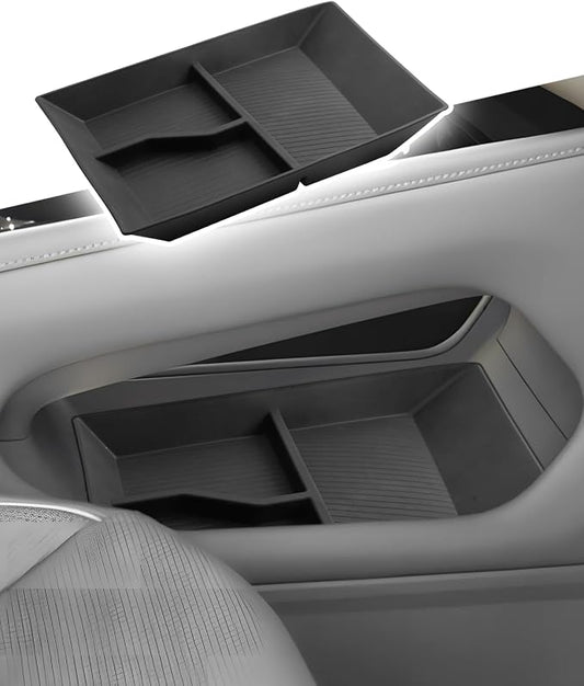 CDEFG for 2024 2025 2026 Volkswagen Atlas Center Console Organizer Tray for Atlas Accessories Storage Box Insert Tray for VW Atlas Middle Organizer