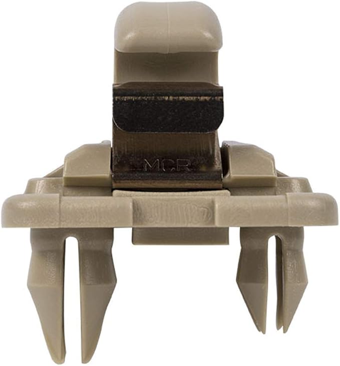 runmade Interior Sun Visor Hook Clip Bracket Replacement for Audi A1 A3 A4 A5 Q3 Q5 Dark Beige 8E0 857 562