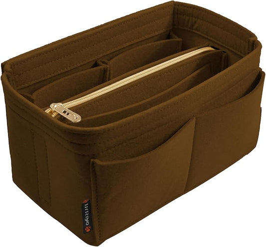 OMYSTYLE Purse Organizer Insert, Felt Tote Bag Organizer Insert with 5 Sizes, Handbag Dividers for Inside Purse, Compatible with Longchamp, Neverful, Speedy and More
